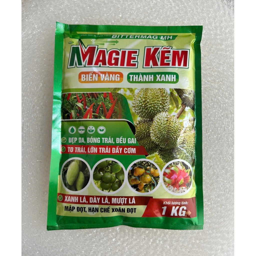 Phân bón hữu cơ MAGIE KẼM 1kg hỗ trợ cây phát triển khỏe mạnh