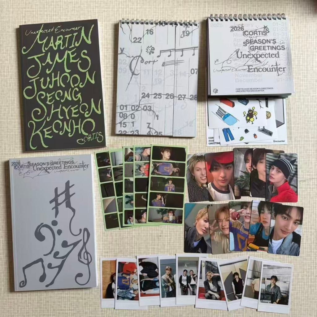 CORTIS Calendar Debuts, 2026 Calendar Undismantled