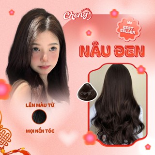 Thuốc Nhuộm Tóc Màu NÂU ĐEN Không Tẩy | Chenglovehair, Chenglovehairs