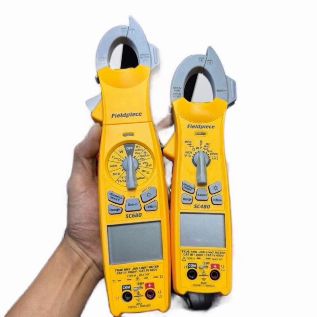 Ampere kìm fieldpiece sc480 và sc680 mỹ