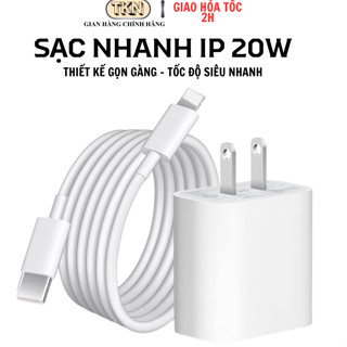 Bộ Sạc Nhanh PD 20W Bản Cao Cấp, Sạc Tốc Độ Nhanh Thông Minh Độ Bền Cao Bảo Vệ Pin (AYUMO MART).