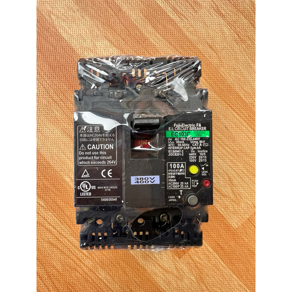 Aptomat chống giật 3pha 100A 380v