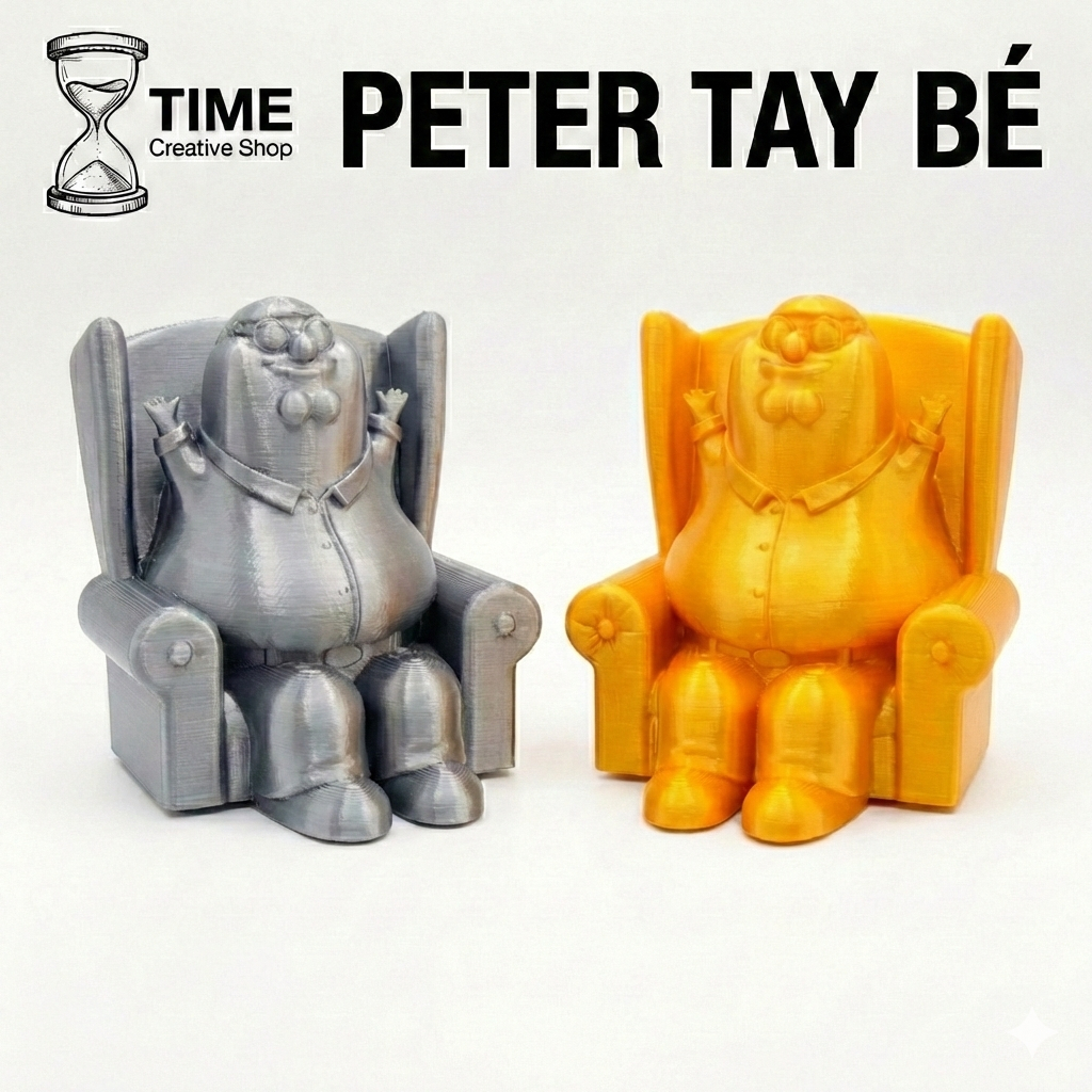 Tượng Peter Griffin Tay Bé Mô Hình Nhân Vật Family Guy Trang Trí Bàn Làm Việc | Decor Trang Trí - Se