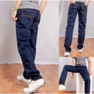 Quần Jean Nam Dài Ống suông 03 màu cơ bản vải jean cotton mềm mịn form chuẩn đẹp-Jean002