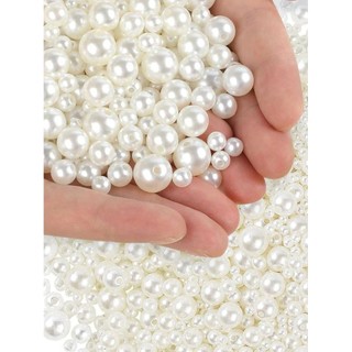 Hạt trai nhựa loại đẹp các cỡ làm đồ thủ công, thời trang, decor