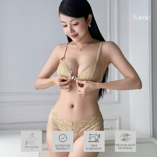 Nội Y Thiết Kế - Set Bralette Mút Mỏng Cross Back Samie