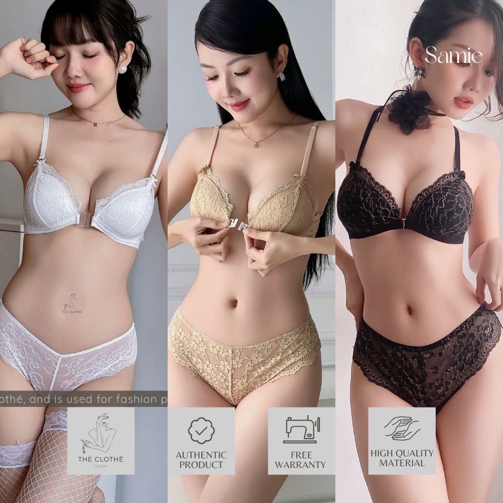 Nội Y Thiết Kế - Set Bralette Mút Mỏng Cross Back Samie