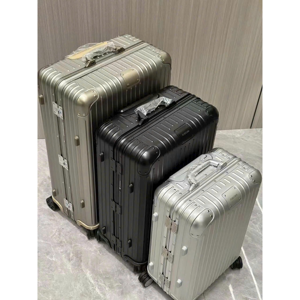 Vali nhôm siêu cấp´🅡🅘.🅜🅞.🅦🅐 nguyên khối ALUMINUM classic  chính hãng nhôm  đúc nguyên khối cao cấp size20/24/29 (b