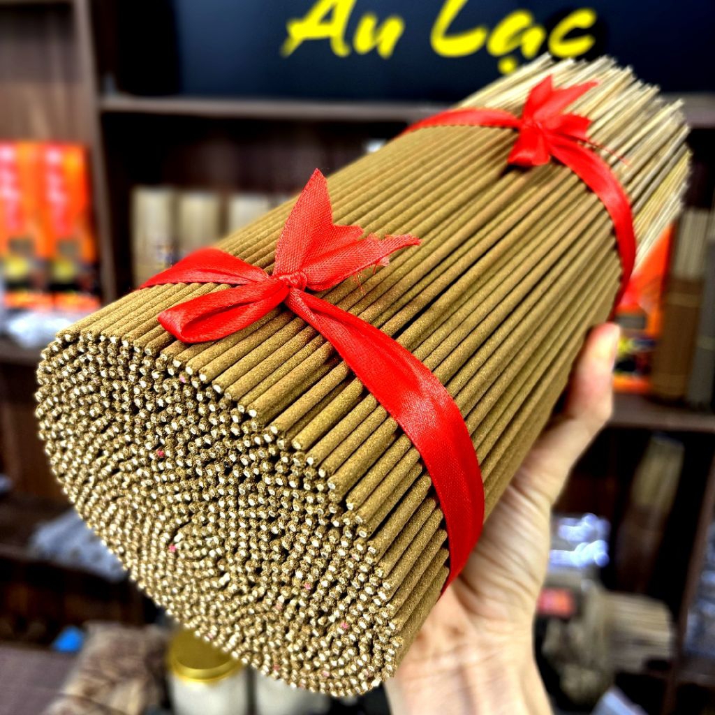 1kg Nhang Quế THƯỢNG HẠNG Nhang Quế Sạch 100%, Thơm chuẩn Mùi Quế, ít Khói Không Cây Mắt, Nhang Quế 