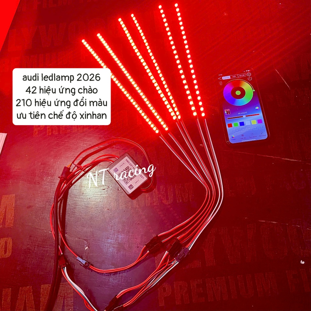 Mạch Audi Version 42 hiệu ứng chào LED LAMP 2026 A7 & i8ble, A11, i8x