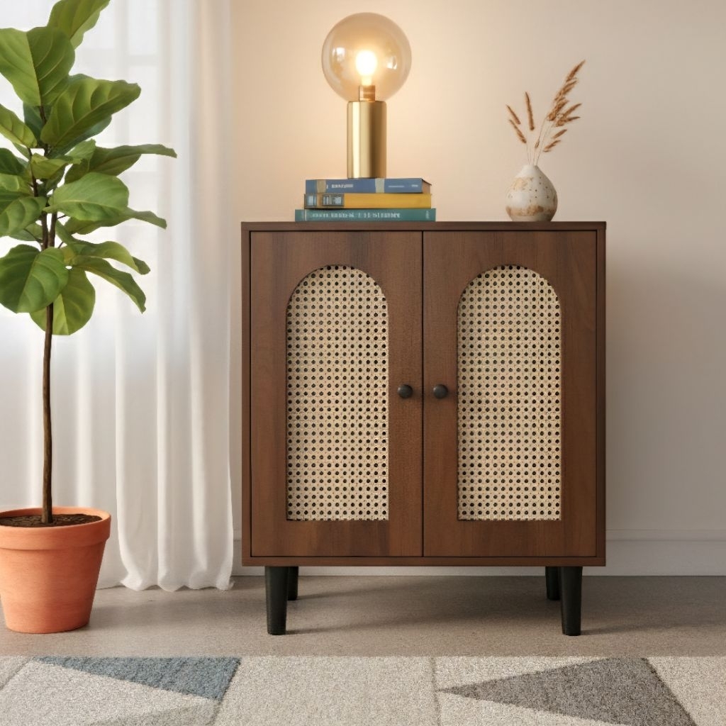 Tủ đa năng cửa mây QHOME, tủ ngăn kéo, tủ đầu giường, tủ phòng khách, tủ phòng ngủ (D39)