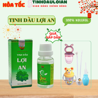 Tinh dầu Lợi An, tinh dầu bôi ho, sổ mũi, khò khè an toàn cho bé
