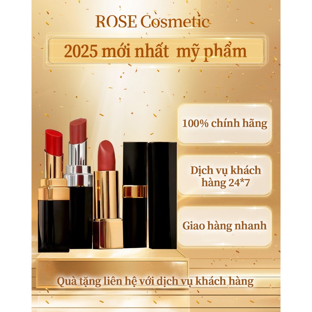 Son môi CHA𝗡𝗘𝗟 Rouge Velvet 3.5g Son nhung, nâng cao sức hấp dẫn của đôi môi