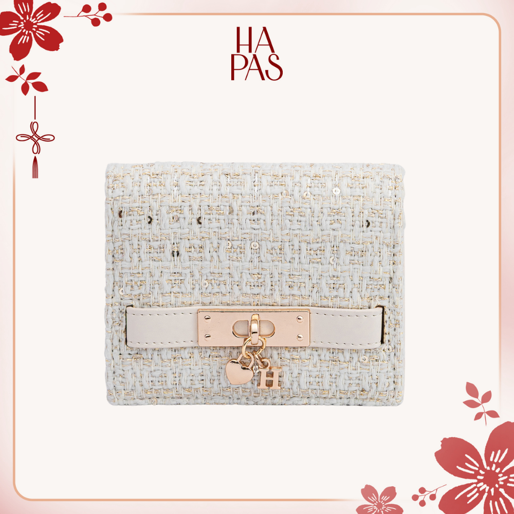 [TWEED NO.2] Ví Ngắn Đai Ngang Jody Sz 11 HAPAS - Ví Đi Chơi Đi Tiệc Nữ Tính