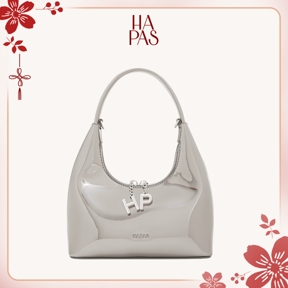 Túi Xách Tay Bạc Gương Metallic - Hepi HAPAS