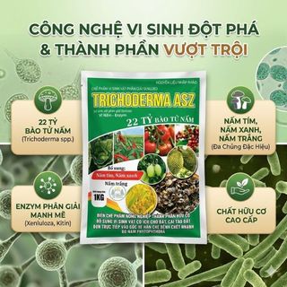 [1KG] Nấm Trichoderma - Chế Phẩm Sinh Học Men Vi Sinh Dùng Ủ Phân - Xử Lý Đất