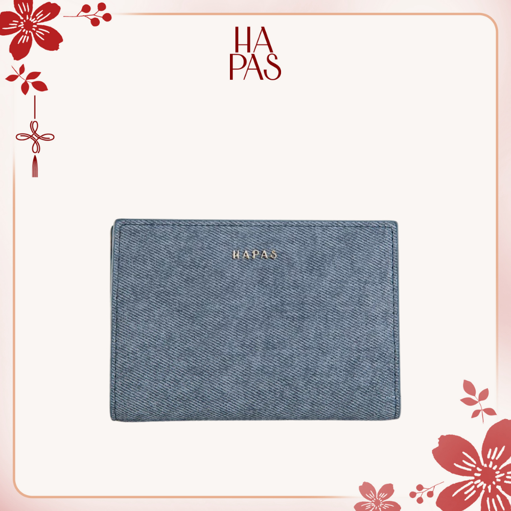 Ví Card Gập Đôi Da Thật Pretty Jeans HAPAS - VN240581