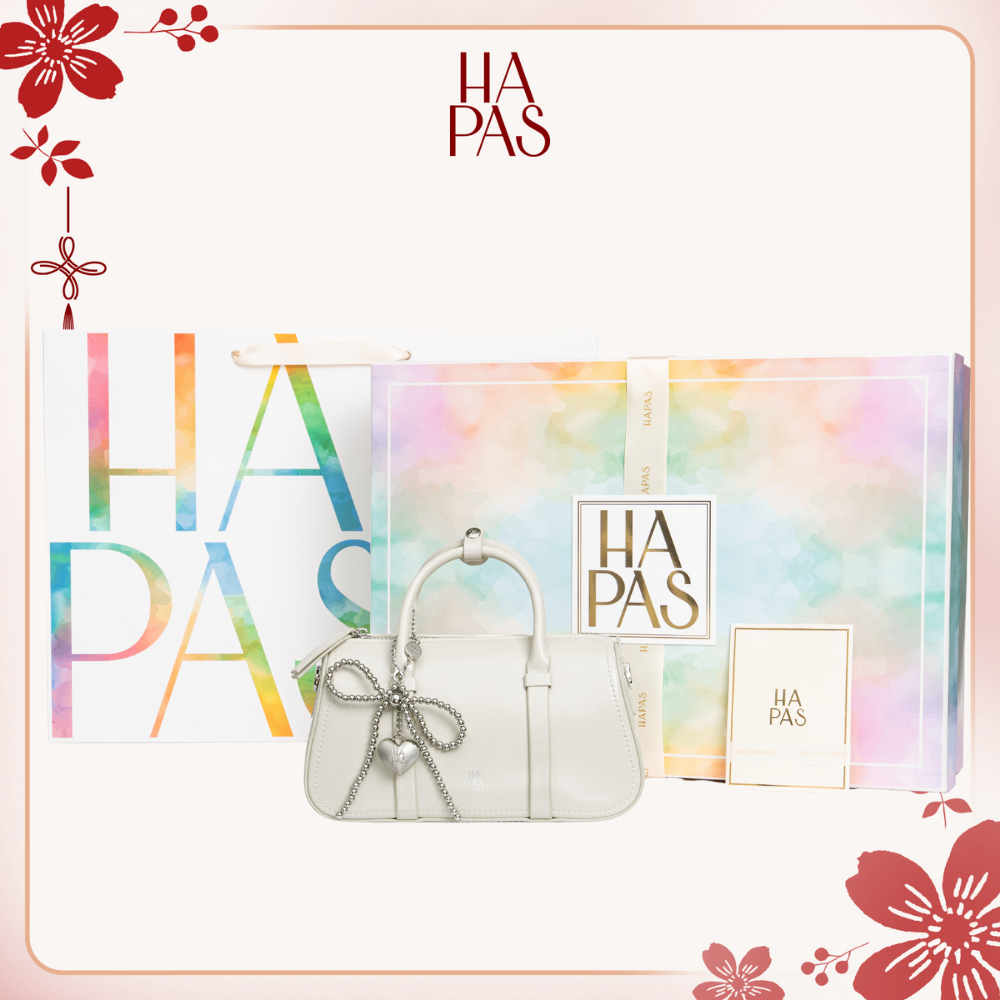 [BTS ON CLOUD NINE] Bộ Quà Tặng Tidy Dáng Trống "Mơ" HAPAS - Set Quà Kèm Charm Tặng Người Thương