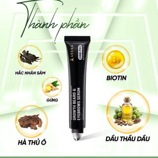 Serum mọc râu và lông mày Abera GinB Pro.