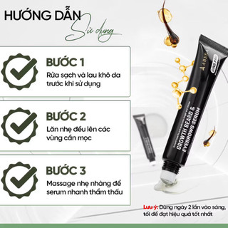 Serum mọc râu và lông mày Abera GinB Pro.