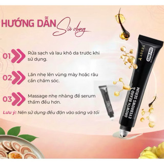 Serum mọc râu và lông mày Abera GinB Pro.