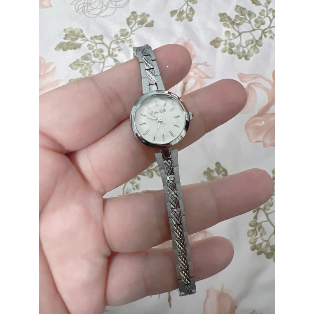 đồng hồ nữ hiệu Rubin Rosa quartz