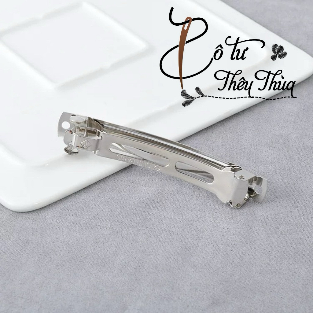 Sườn kẹp tóc/ phôi kẹp tóc 8cm