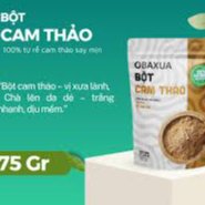 Bột Cam Thảo OBAXUA Nguyên Chất – Túi 75g/250g/500g