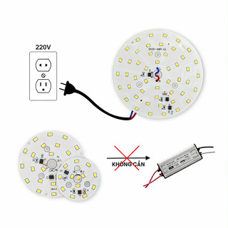 Led vỉ tròn 220V - 15W / 30W / 50W / 100W