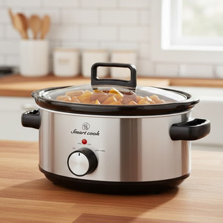 Nồi Nấu Chậm Smart Cook Inox Cao Cấp Hầm Cháo, Kho Thịt, Nấu Canh  Tiết Kiệm Điện