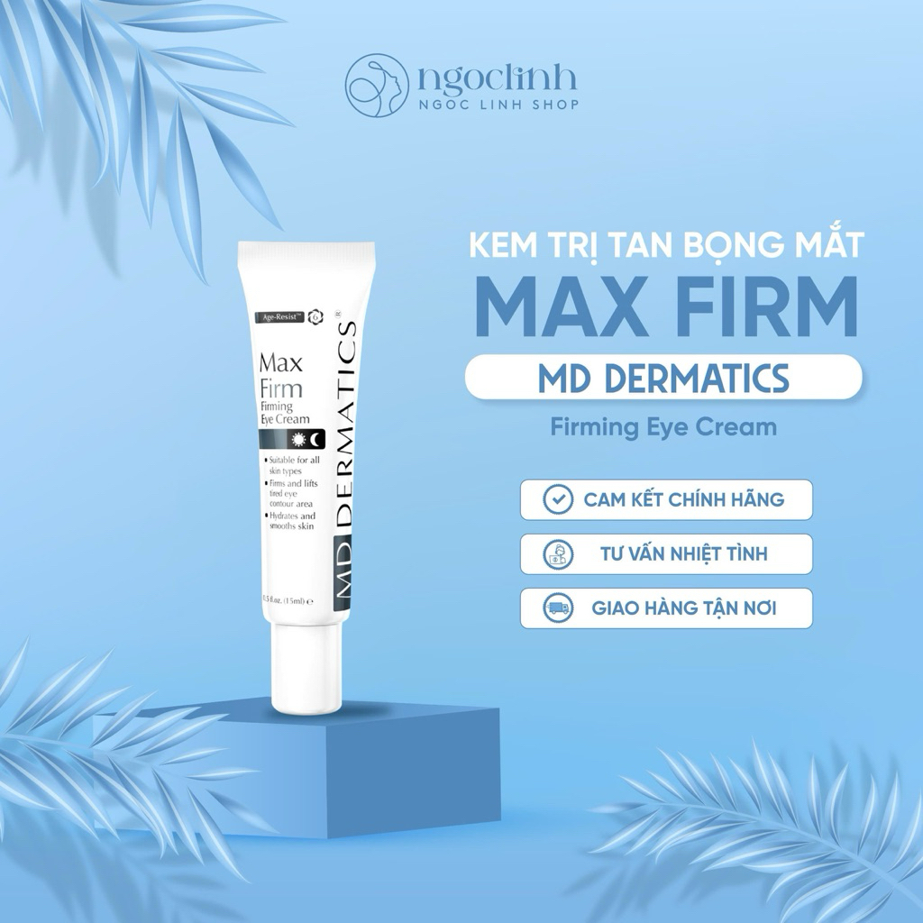 Kem Làm Săn Da Vùng Mắt MD Dermatics MaxFirm Firming Eye Cream