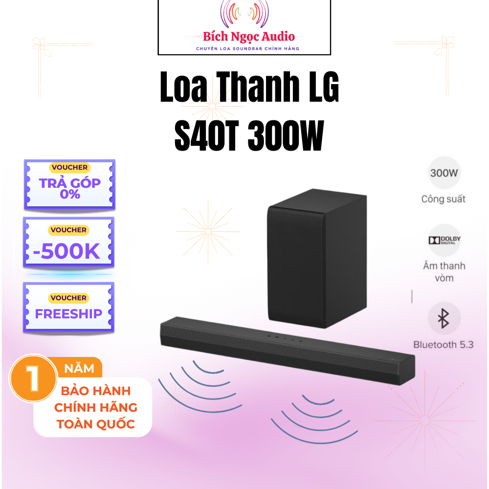 Loa SoundBar LG S40T 300W