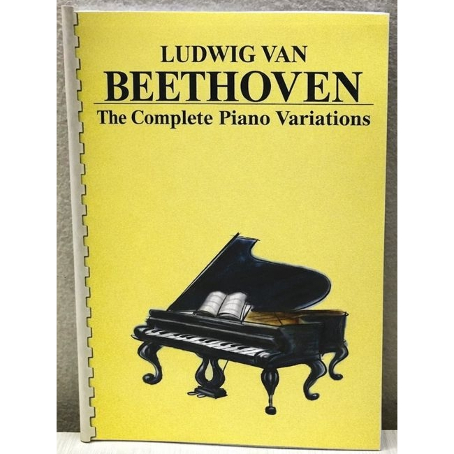 Beethoven "The Complete Piano Variations" - Khúc biến tấu cho đàn Piano của Beethoven (Giáo trình Pi