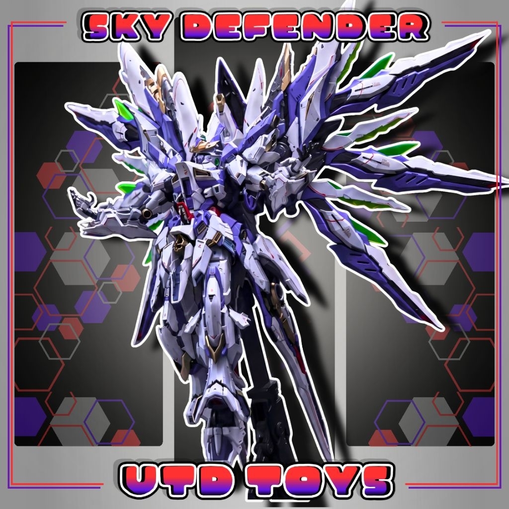 [CÓ SẴN] Mô Hình Lắp Ráp Cơ Giáp “SKY DEFENDER” – Siêu Phẩm Chính Hãng Level-Ultimate Từ Aintar