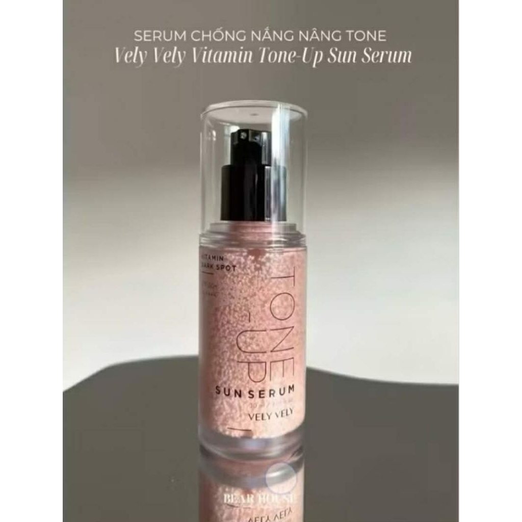 TINH CHẤT CHỐNG NẮNG NÂNG TONE BỌC VIÊN NANG VELY VELY VITAMIN TONE-UP SUN SERUM