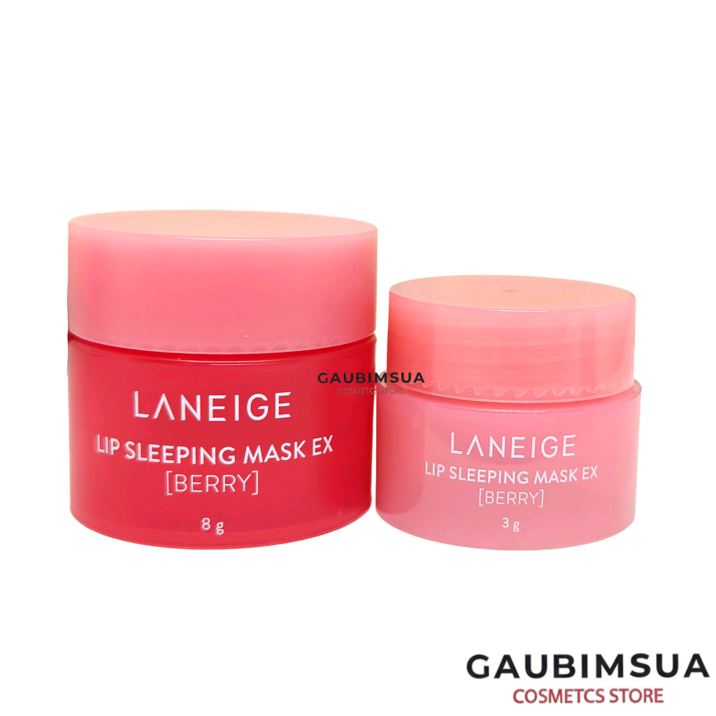 Mặt nạ ngủ môi LANEIGE Lip Sleeping Mask Berry 8g or 3g