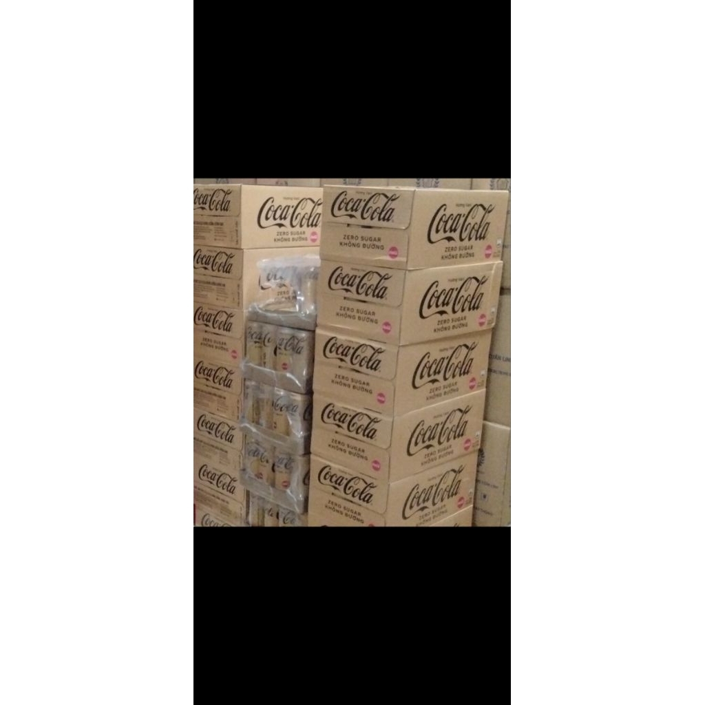 coca zero vị vani