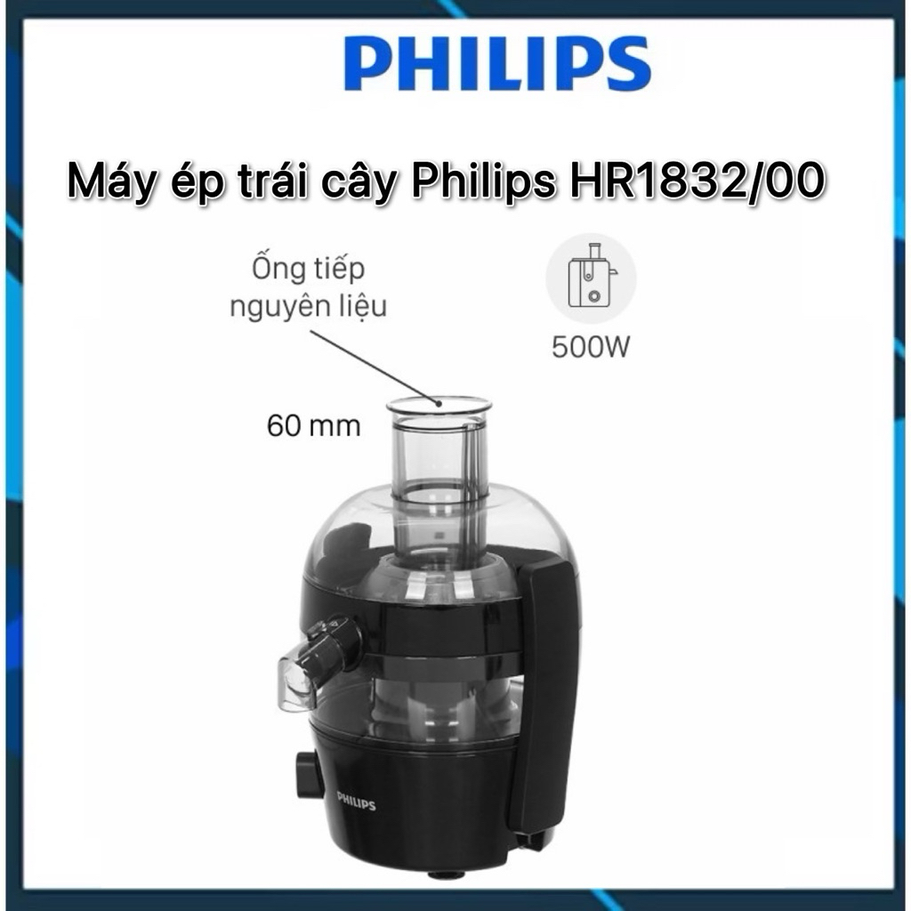 Máy ép trái cây Philips HR1832/00