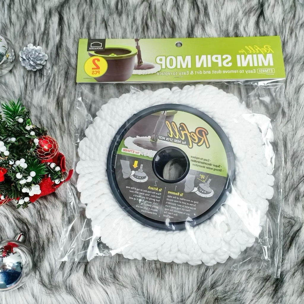 Set 2 Bông Lau Thay Thế ETM451 - Tương Thích ETM498MITS2, ETM498MIT, HPP345