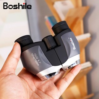 Ống nhòm 02 mắt Boshile 10x22 - 6.1 độ cao cấp, siêu nét, dùng đi du lịch, phượt, leo núi,...