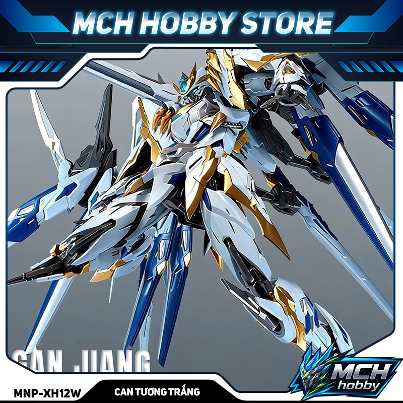 [CÓ SẴN] Mô Hình Lắp Ráp MNP-XH12W Gan Jiang (Can Tương Trắng) - Tỷ lệ 1/100 - Mchhobby