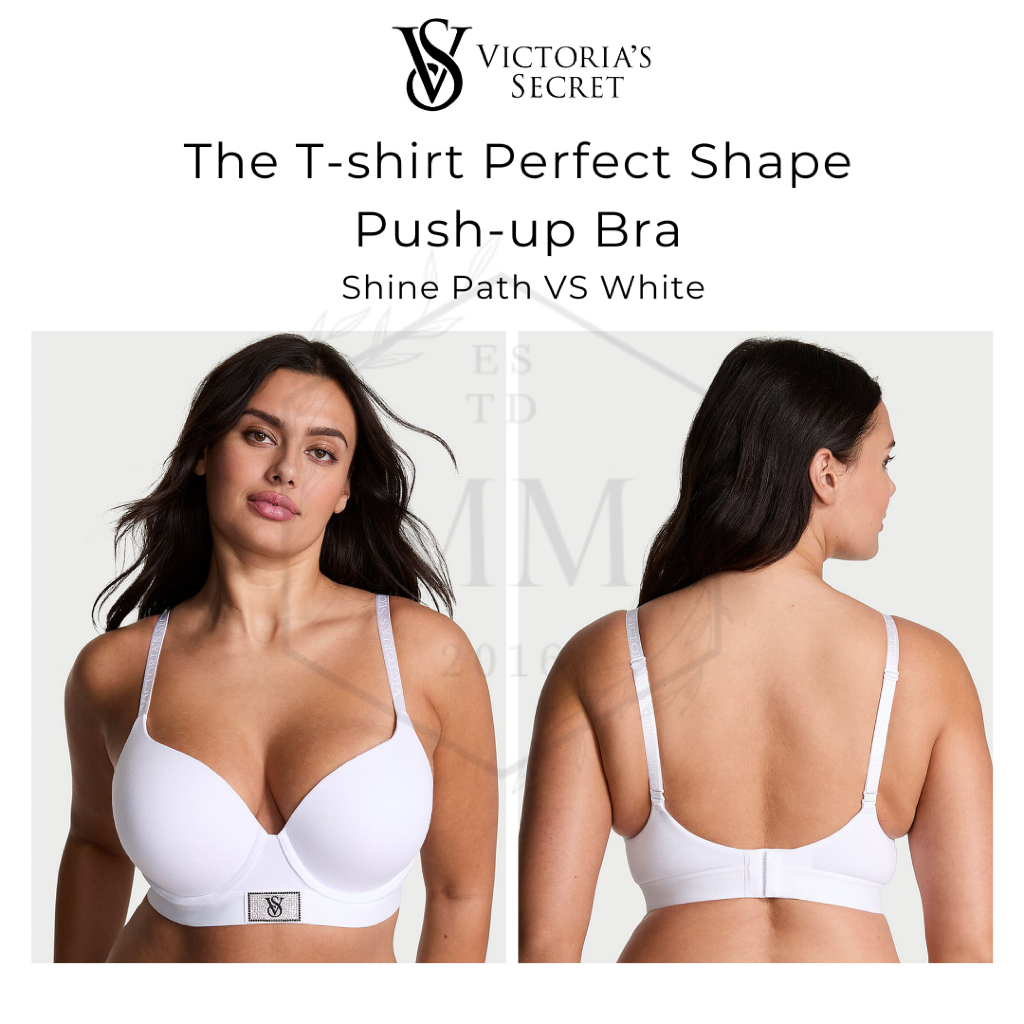 Moomoocos - Áo ngực Victoria’s Secret The T-shirt Perfect Shape Push-up Bra