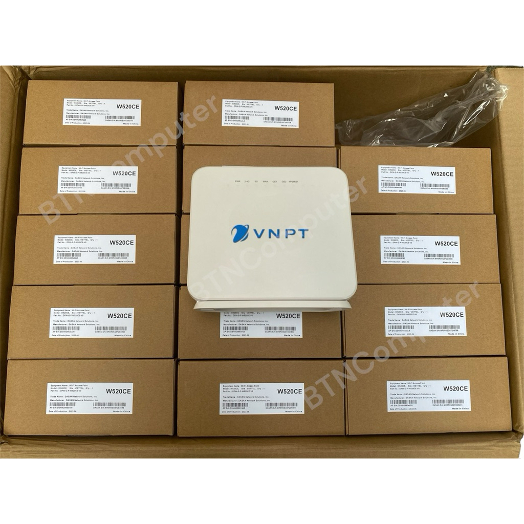 Mesh home wifi DASAN W520CE hỗ trợ mesh với modem iGate GW040H/GW020H/GW240H