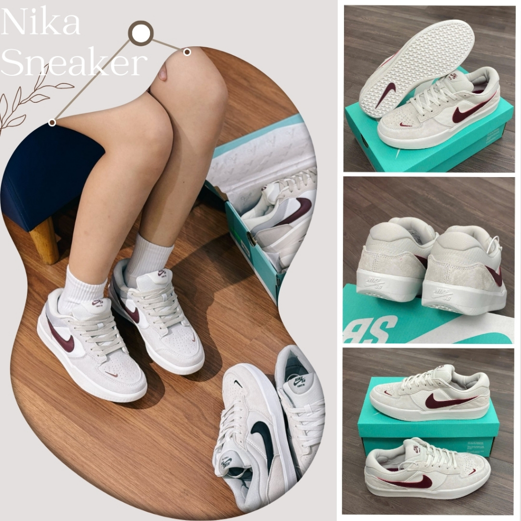 Giày Sneaker Nam Nữ,  Giày Thể Thao Đủ 2 Màu Đỏ Đen Basic Dễ Phối Đồ Full Box Bill (CÓ HỖ TRỢ ĐỔI SZ)