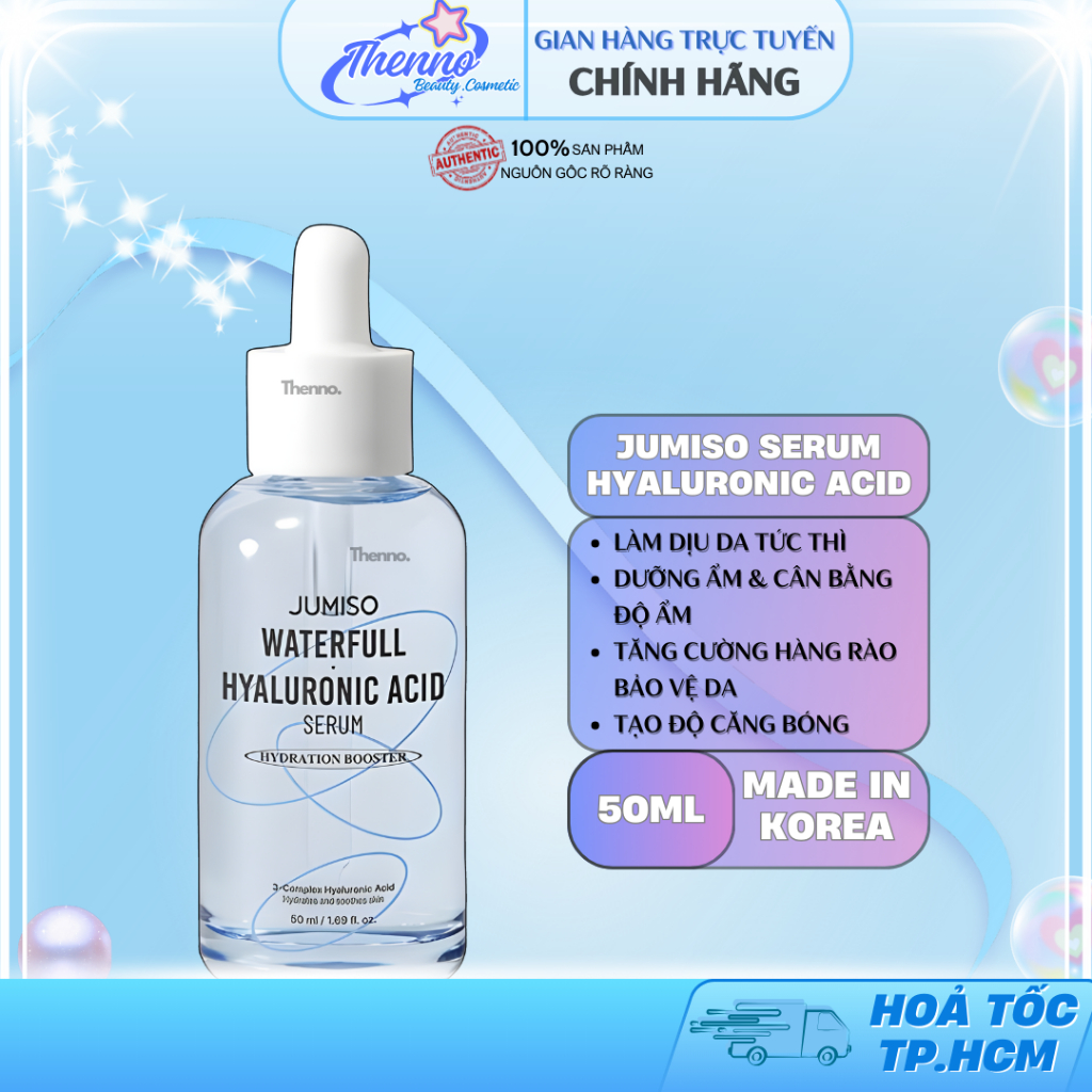 Serum Jumiso Tinh Chất Dưỡng Ẩm Jumiso Waterfull Hyaluronic Acid Serum 50ml
