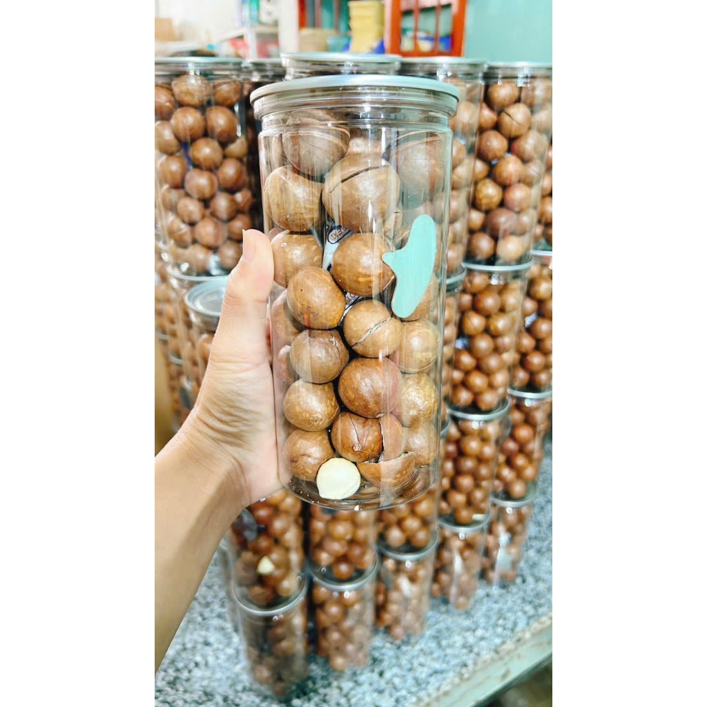 [Siêu sales] Hạt mắc ca nứt vỏ đắk lắk - hạt macca nứt vỏ 1kg - hạt macca Tây Nguyên - Nông sản Tây 
