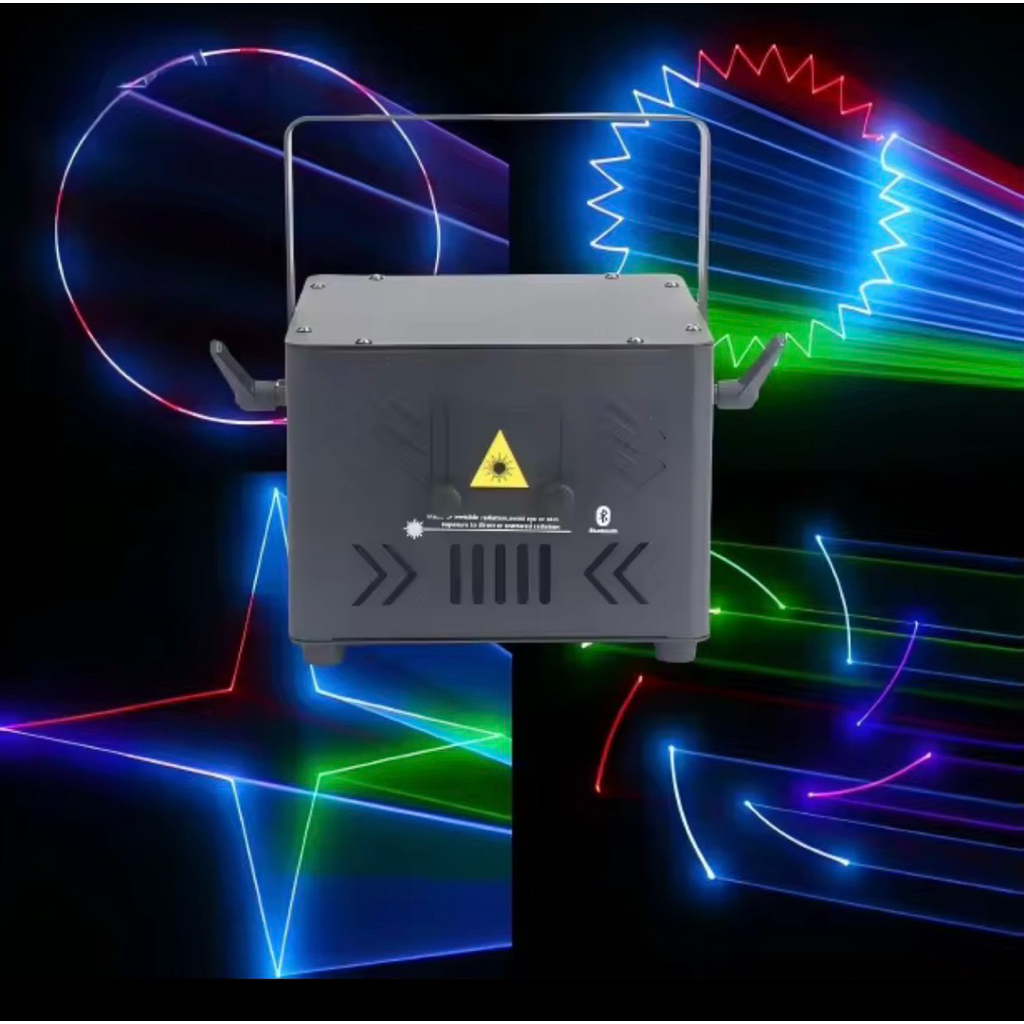 Đèn laser 5w Lcc lighting RGB Đầy Đủ Màu Sắc Mini Ánh Sáng Laser khiển qua app điện thoại