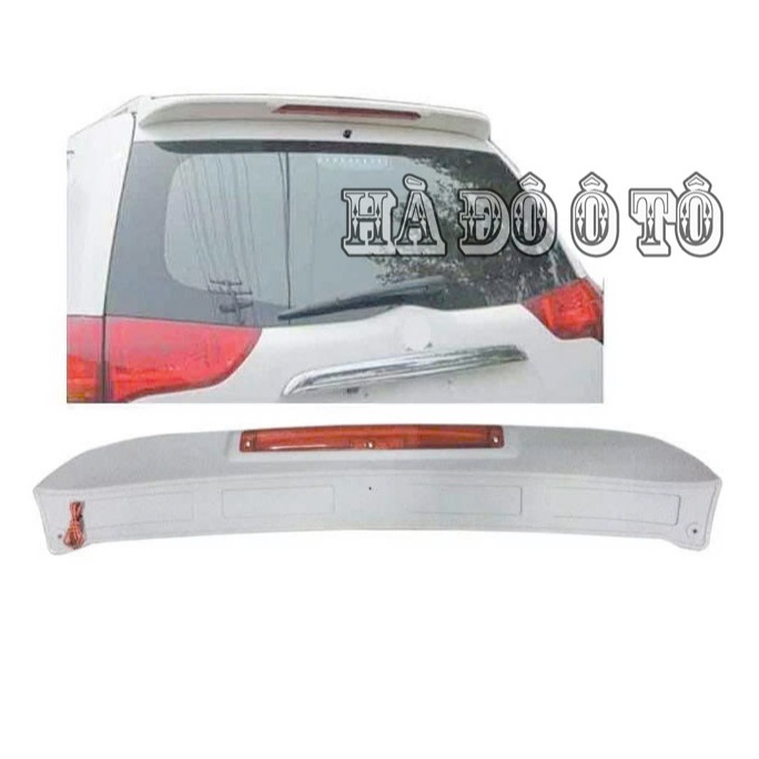 Đuôi Gió Pajero 2012 2013 2014 2015 2016 ( Có Đèn - Hàng Mộc ) - Cánh Gió Mitsubishi Pajero Sport