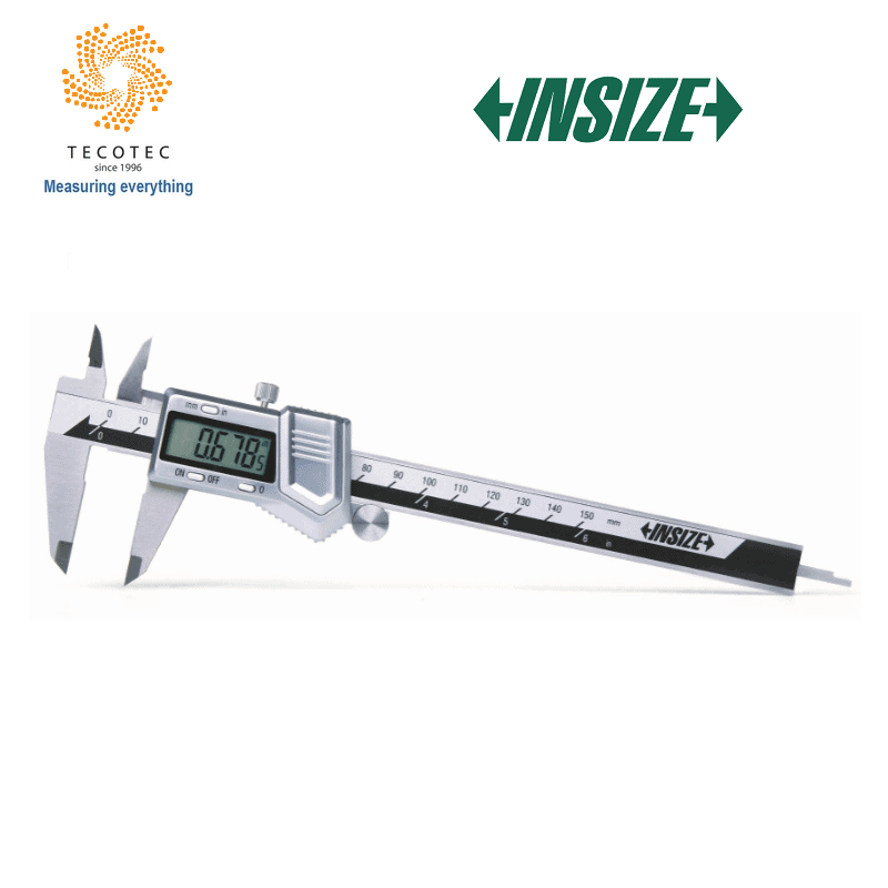 Thước cặp điện tử vỏ nhôm INSIZE 1114 - 150mmA. Độ chính xác cao, bền chắc