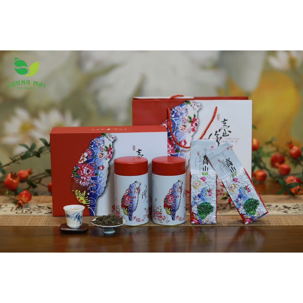 Set Quà Tặng Trà Ô Long Alishan Cao Cấp - Thanh Khiết Từ Núi Cao